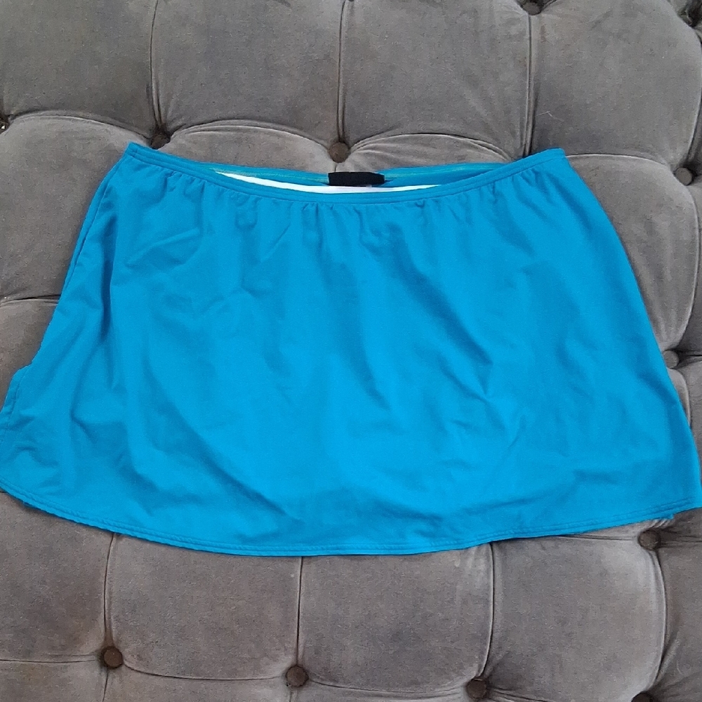 Coco Reef Women’s Swim Mini Skirt in Bright Turquoise